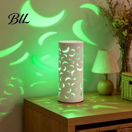16 Colors Projection Light USB Butterfly Projector Lamp, RGB Decorative Lamp with Remote Control, Hollow-out LED Night for Bedroom Living Room Ambient