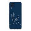 Phone Case for Samsung A13 A15 A25 A51 A71 A21S A11 A31 A52 A41 A23 A53 A73 A32 5G A03S A05s Cover Simplicity Line Art Sun Moon