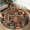 Living Room Round Mats Fashion Home Mats Bedroom Rug Mats Rugs Non-slip Vintage Rugs