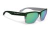 RUDYPROJECT Sports Sunglasses Beach Sports UV Protection UV Protection Unisex Sporty Casual SPINHAWK Green Streaked Matte Frame Polar 3FX HDR Multi
