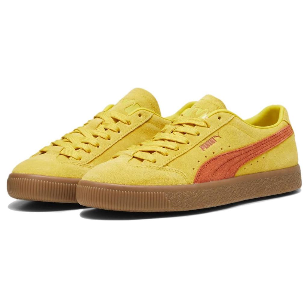 Puma Suede Vintage Perks and Mini Men Sneakers Black Fresh-Pear 394768-01