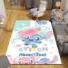 Custom 1Pc Stitch Angel Rug Office Carpet Indoor Outdoor Entrance Doormat Nonslip Soft And Comfortable Living Room D916278