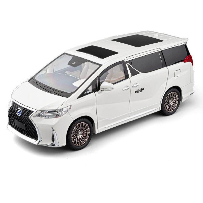 1/18 Lexus LM300 Электро-двери MPV Сплав Металл Литье под давлением Модель Автомобиля Домашние Модные Игрушки Украшения Классические Декорации Подарки на День Рождения
