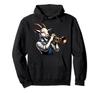 Goat Trumpeter Cool Musician Farm Band Design Hoodie