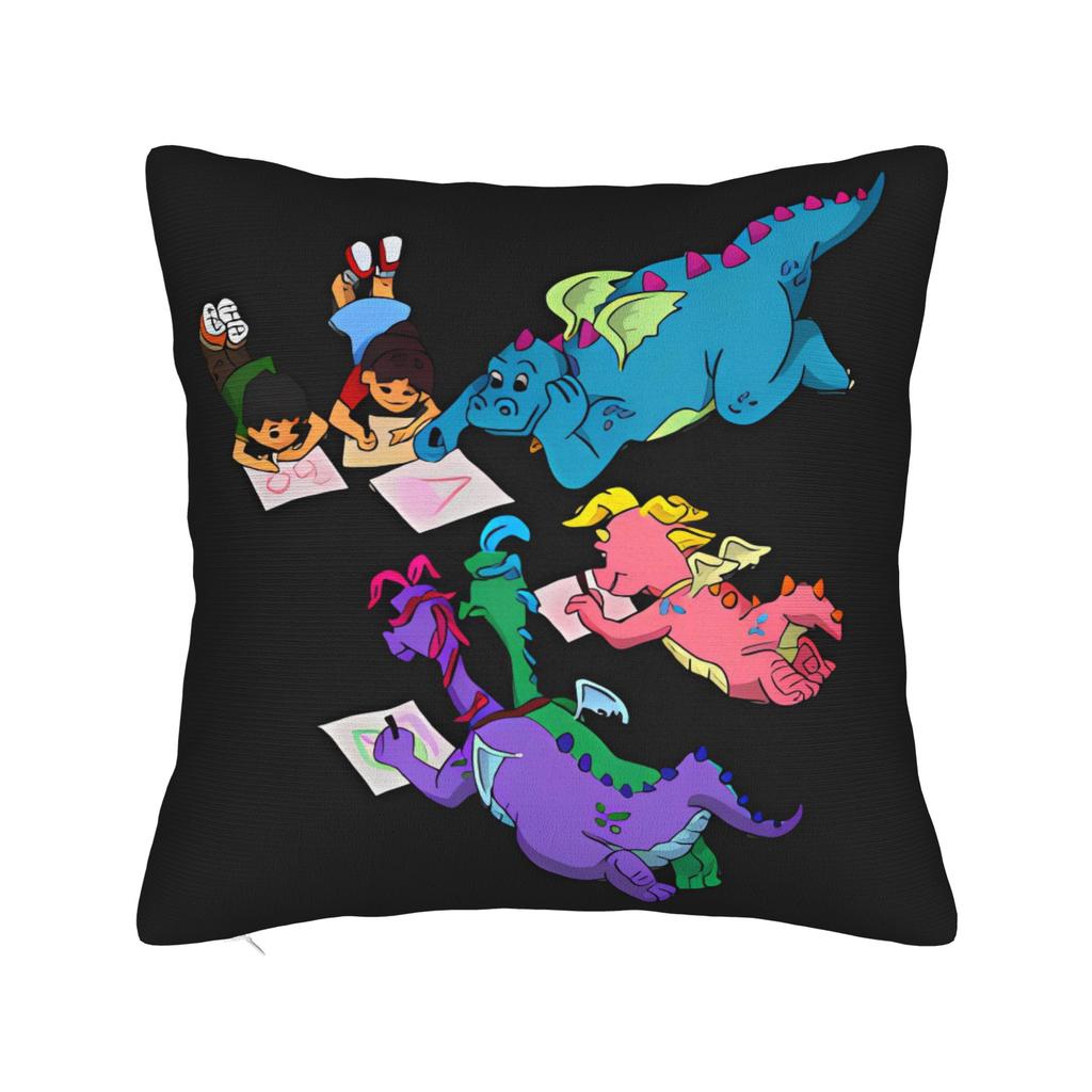 Dragon Tales Pillow Case Comfy Pillow Cover Morden Cushion Cover For Living Room Chair