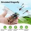 1/5/10Pcs Fake Dragonfly Decoration Weather-resistant Fly Repellent Simulated Dragonfly Model Indoor Outdoor
