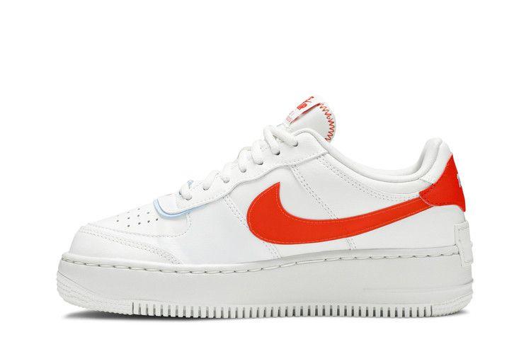 Women's Sneakers Nike Air Force 1 Low Shadow Summit White Team Orange (Women's)