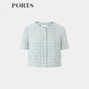 Ports Женская куртка в короткую клетку весна/лето 2025 ST8J003TFD053