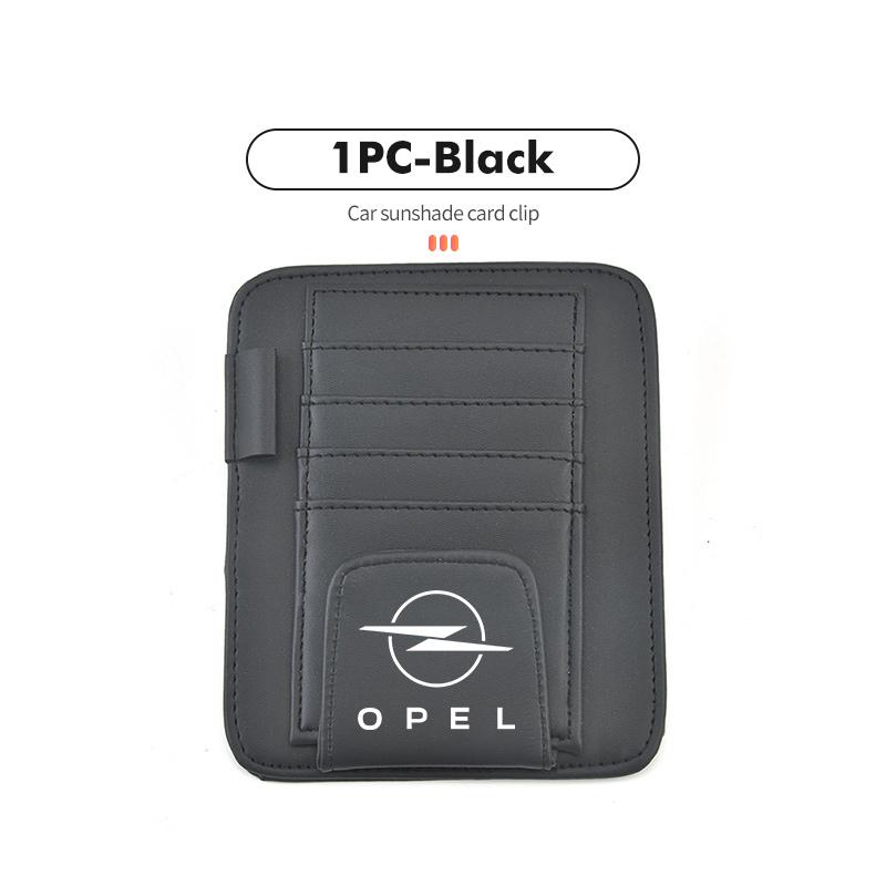 Car Sun Visor Sunglasses Clip Credit Card Pen Storage Holder For Opel Corsa Mokka Astra Cascada Adam Insignia Meriva Vectra zpq577