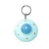 Pendant UFO Keyring Ornament Spaceship Model Keyring Creative Flying Disc Keychain  Jewelry Gift