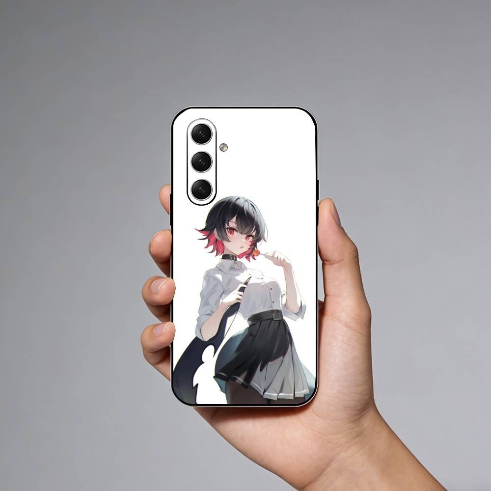 ZZZ E-Ellen Joe Phone Case For Samsung Galaxy A73,A21s,A22,A31,A52,A53,A71,A41Soft Black Shell