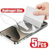 5 шт. гидрогелевая пленка с полным покрытием для iPhone 15 14 11 12 13 Pro Max 7 8 14 Plus Защитная пленка для экрана iPhone 13 12 Mini X XR XS MAX