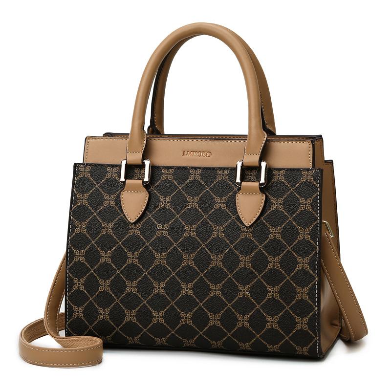 Женская сумка Классическая сумка с принтом Модная сумка через плечо для commuters Премиальная сумка большой вместимости для женщин