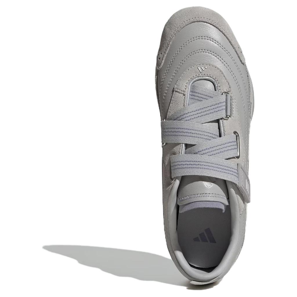 adidas Износостойкие низкие повседневные кроссовки для женщин, серые, JQ9391