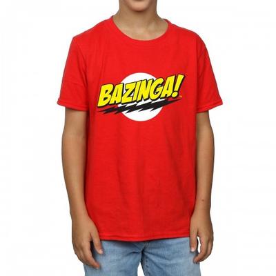 Хлопковая футболка Bazinga для мальчиков