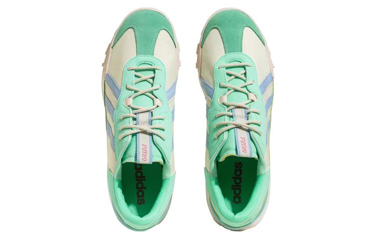 Куртка Adidas Neo 'Beige Aqua Green Pink' HQ4596