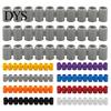 Artist Desk Accessory Silicone Marker Organizer Case, 3D Print Portable Storage Tube, Lightweight Creative Space Pen Cap Clip for Organization