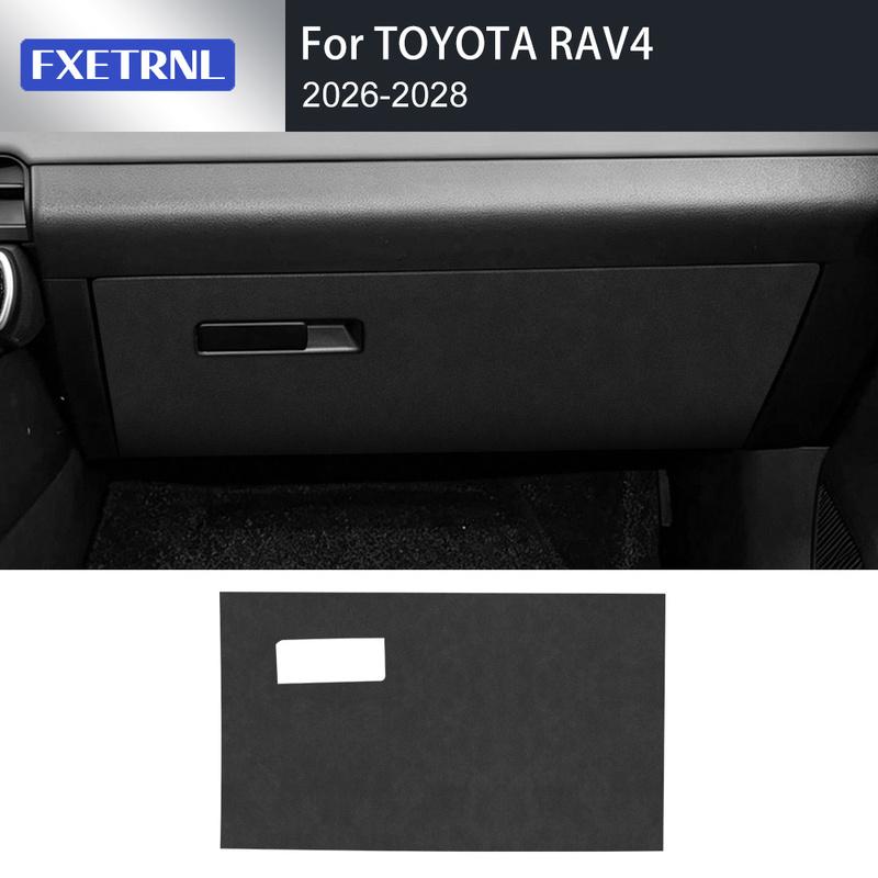 Glove Box Cover Trim For Toyota RAV4 2026-2028 LHD Grain Texture Car Interior Protector With Scratch