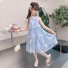 Летнее шифоновое платье-принцесса для девочек Anneyol 2025