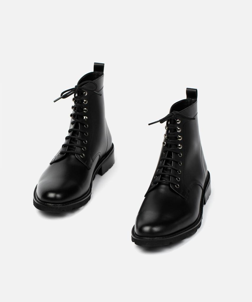 Custommood Tricker Cowhide Work Boots (Black Fg)