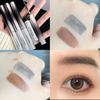 2Pcs Waterproof Liquid Mascara with Washable Brush Head Quick Drying 3D Curling Lash Mascara Non-Smudge & Long Lasting Natural Lengthening Bristleless