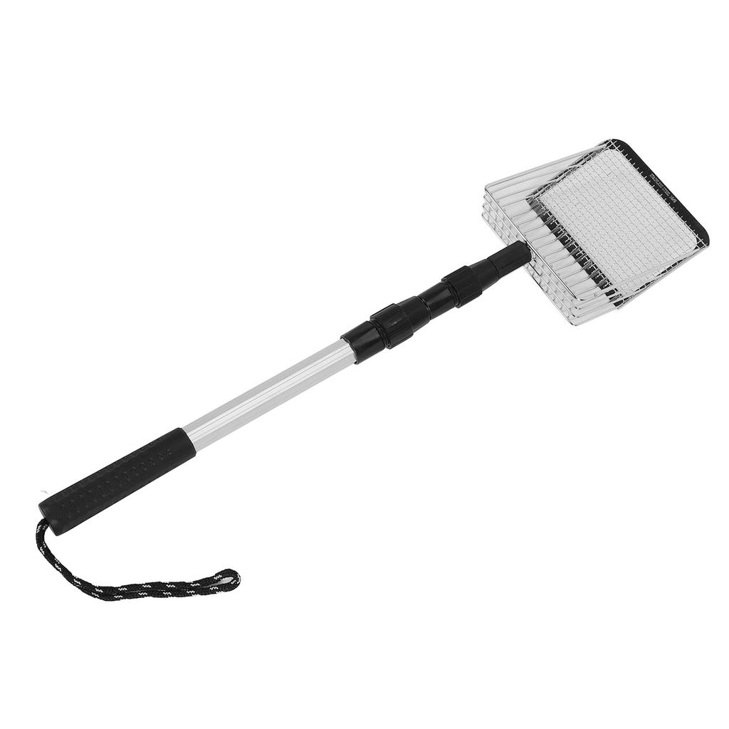 Chicken Poop Scooper Anti Stick Stainless Steel Stretchable Long Handle Sifting Shovel Chicken Coop