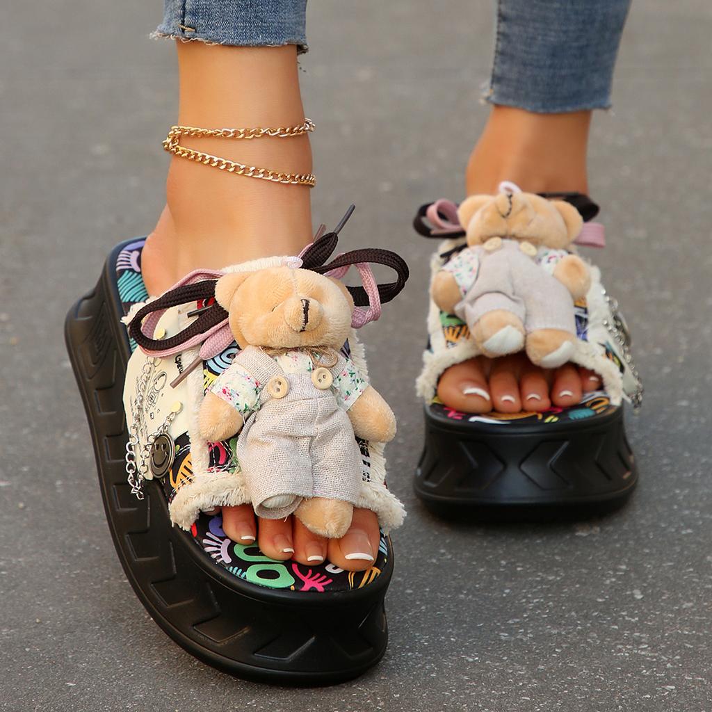 Модные женские тапочки Новые летние модные балетки Дизайнерская обувь Женские повседневные сандалии на платформе Нескользящие удобные тапочки Шлепанцы Женские