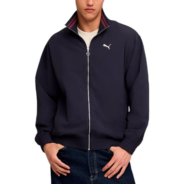 Puma FW25 Спортивная Повседневная Тканая Универсальная Куртка Куртки Унисекс 634028-16