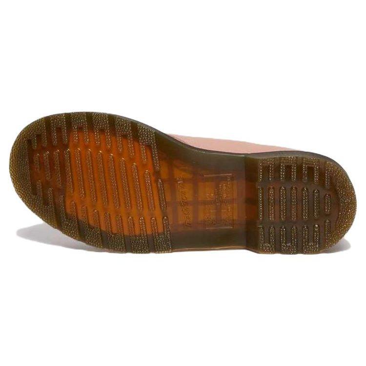 Dr. Martens Women's 1461 Virginia Leather Oxford Shoes Peach Beige 24256329