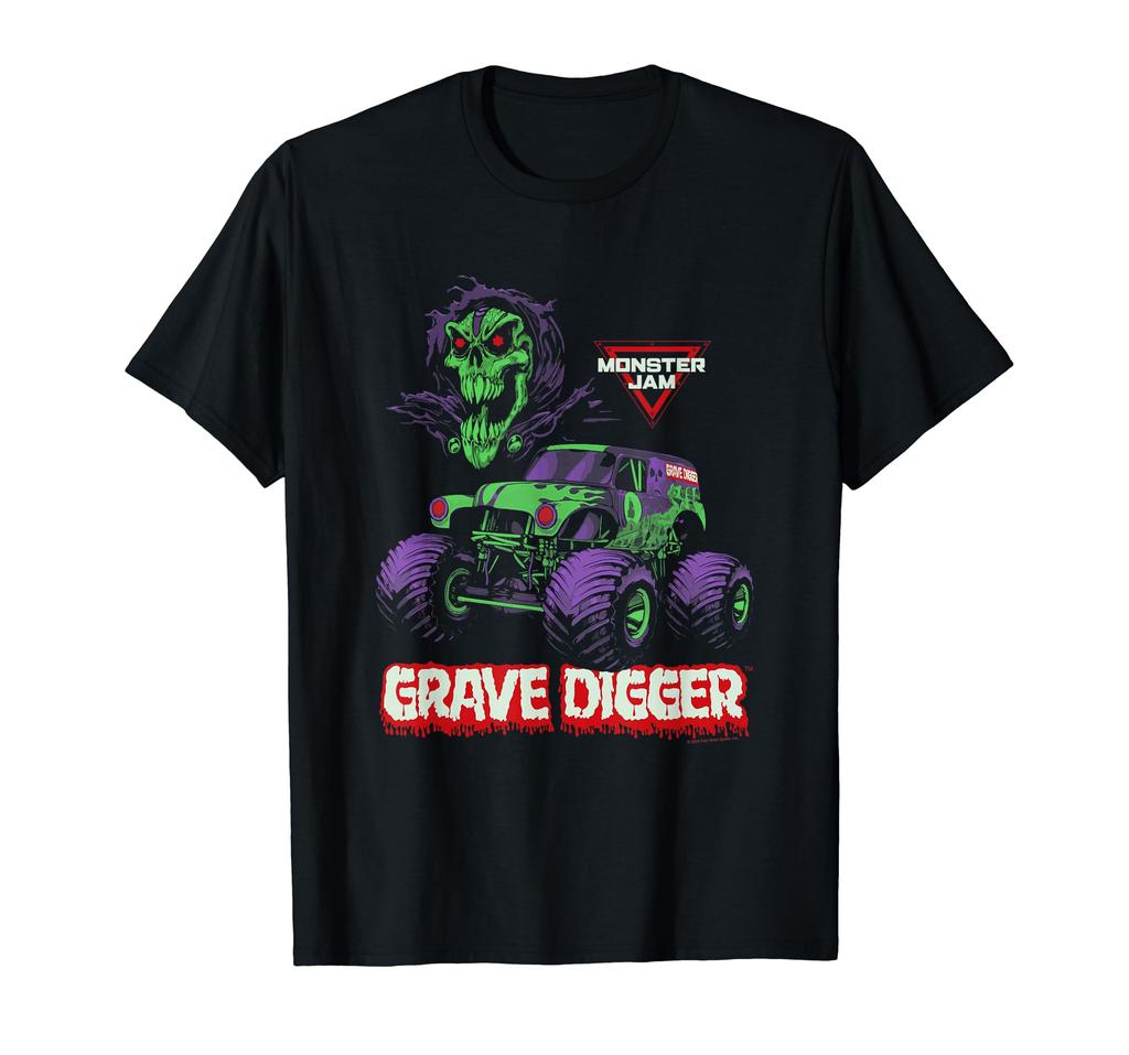 Monster Jam Grave Digger Monster Truck T-Shirt