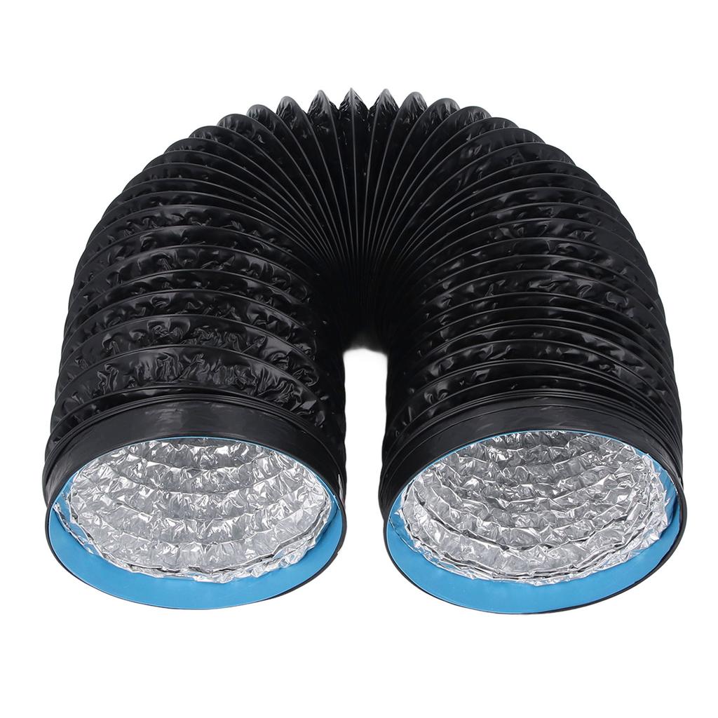 7-дюймовый вытяжной воздуховод сушилки, утолщенный шланг из ПВХ и алюминиевой фольги, 6,56-футовый гибкий изолированный воздуховод