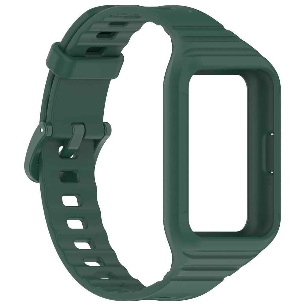 Силиконовый чехол + ремешок для Samsung Galaxy Fit3, сменный спортивный браслет, браслет, ремень, встроенный ремешок для Samsung Fit 3
