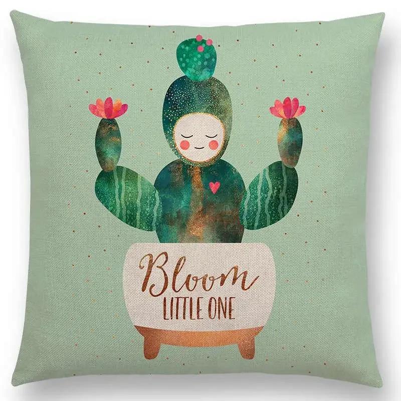 Последние милые счастливые кактусы, симпатичные ананасы, красочные мороженые, драгоценные агаты, принты, чехол для подушки для автомобиля, диванная наволочка