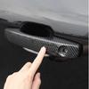 Door Handle Cover For Ford Ranger -2025 Carbon Molding Trim W Smart Key hole