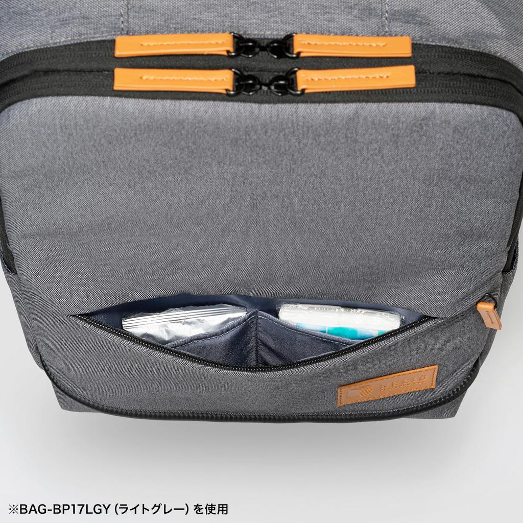 Повседневный рюкзак для ПК [Sanwa Supply] (Темно-серый) BAG-BP17DGY