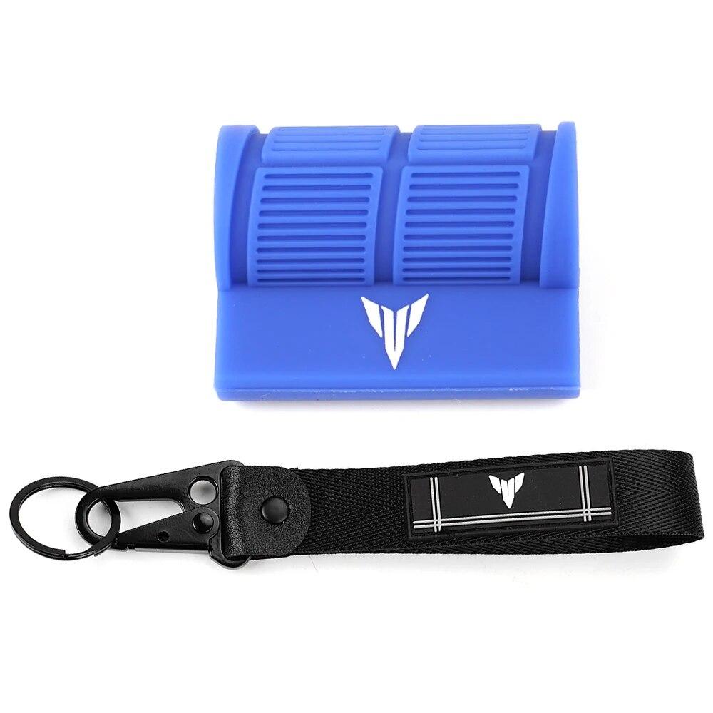 Для YAMAHA MT07 MT 07 MT09 TRACER MT10 MT03 FZ6 FZ1 XJ6 мотоциклетная накладка переключения передач, защитная педаль рычага переключения передач и брелок