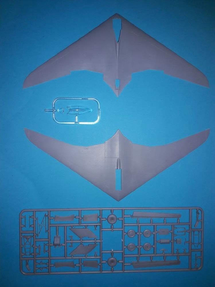 Micromil Немецкий планер Horten V1 ВВС Пластиковая модель 1/72 Ho-9 MKRAMP72-007
