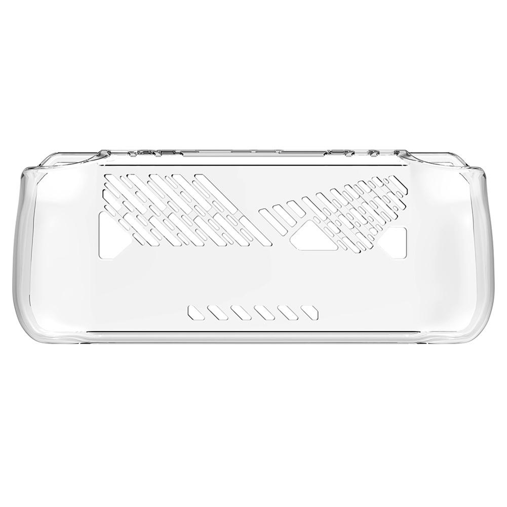 For ASUS ROG Ally X Case TPU Protective Case Heat Dissipation Transparent Protective Cover Anti-drop Shockproof Game Accessories