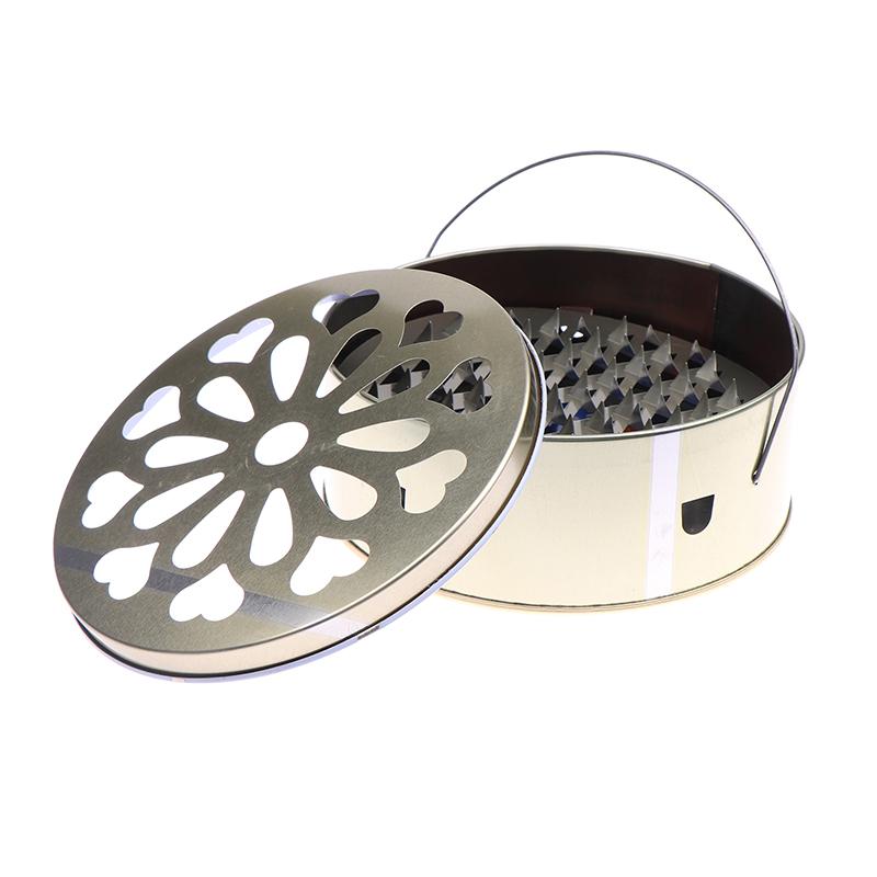 Держатель катушки от комаров Рамка для подноса из нержавеющей стали Круглая подставка для спиралей Благовония Отпугиватель насекомых