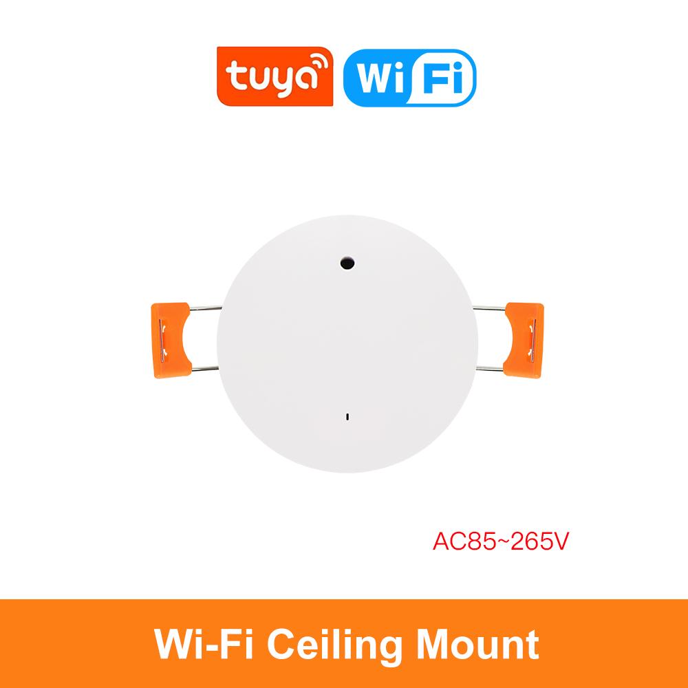 Smart Life Zigbee Human Presence Detector Tuya Wifi MmWave Radar Pir Motion Sensor With Luminance Detection For Smart Home