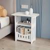 Living Room Sofa Side Table Bedroom Nightstand Hollow Bedside Table For Room White Sofa Side Table For Bedroom Bedside Tables