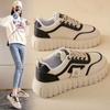 Женские кроссовки Весна Новая платформа Увеличивающая рост Маленькая повседневная обувь Модная универсальная спортивная женская обувь