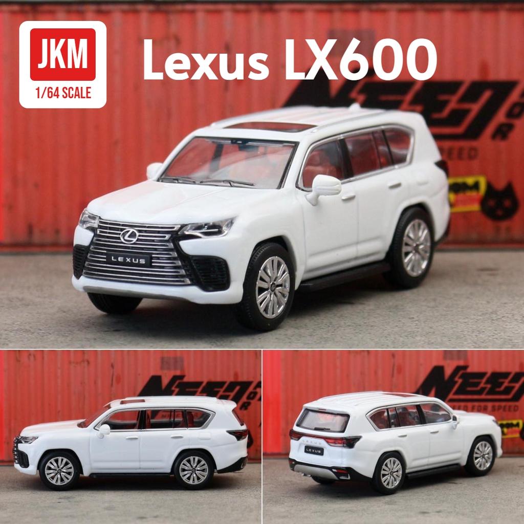 QMV5 1:64 Lexus LX600 Sport Miniature Model JKM 1/64 Premium SUV Toy Car Vehicle Free Wheels Diecast Zinc Alloy Metal Collection Gift