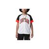 Loose Logo Breathable Mesh Short Sleeve T-Shirt Kids Tops White FQ0839-100
