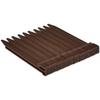 Бордюр для ландшафта Amazon Basics с 10 колышками, коричневый, 13 см