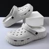 Summer New Couples Can Wear Hole Shoes Versatile Casual Lightweight Thick-soled Non-slip Wear-resistant Beach Sandals