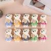 10pcs/bag Plush Animal Mini Bear Flower Bouquet Foam Bear Cartoon Bouquet Doll  Girlfriends