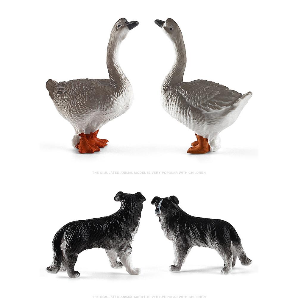 5# Animal Model Figurines Wildlife Farm Poultry Figure for Kids Boys Girls Toddl