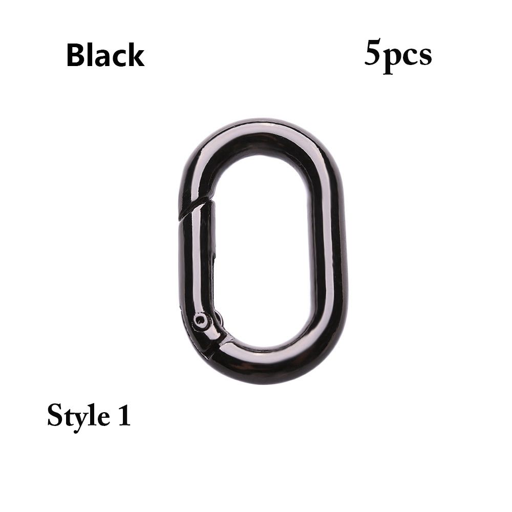 Bottle Hooks Camping Hiking Spring Oval Rings Outdoor Carabiner Handbags Clips Bag Belt Buckles