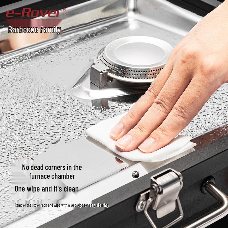 Переносной газовый гриль-барбекю Grill Master Firefox PRO с двумя горелками